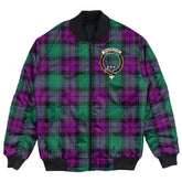 Clan MacArthur ? Milton Tartan Crest Bomber Jacket RE29 MacArthur ? Milton Tartan Tartan Bomber Jacket