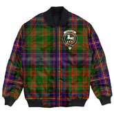 Clan Cochrane Modern Tartan Crest Bomber Jacket YG83 Cochrane Modern Tartan Tartan Bomber Jacket
