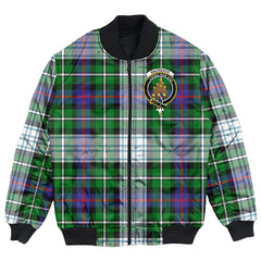 Clan MacKenzie Dress Modern Tartan Crest Bomber Jacket YP85 MacKenzie Dress Modern Tartan Tartan Bomber Jacket