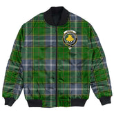 Clan Pringle Tartan Crest Bomber Jacket PL51 Pringle Tartan Tartan Bomber Jacket