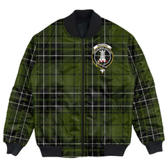 Clan MacLean Hunting Ancient Tartan Crest Bomber Jacket ZY82 MacLean Hunting Ancient Tartan Tartan Bomber Jacket