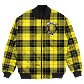 Clan MacLeod of Lewis Modern Tartan Crest Bomber Jacket FR10 MacLeod of Lewis Modern Tartan Tartan Bomber Jacket