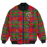 Clan MacKintosh Modern Tartan Crest Bomber Jacket OO79 MacKintosh Modern Tartan Tartan Bomber Jacket