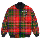 Clan Somerville Modern Tartan Crest Bomber Jacket ZY75 Somerville Modern Tartan Tartan Bomber Jacket