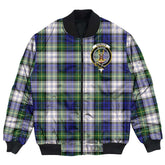 Clan Gordon Dress Modern Tartan Crest Bomber Jacket AO31 Gordon Dress Modern Tartan Tartan Bomber Jacket