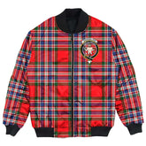 Clan MacFarlane Modern Tartan Crest Bomber Jacket JO33 MacFarlane Modern Tartan Tartan Bomber Jacket