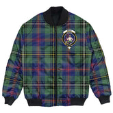 Clan Wood Modern Tartan Crest Bomber Jacket SF87 Wood Modern Tartan Tartan Bomber Jacket