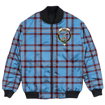 Clan Elliot Ancient Tartan Crest Bomber Jacket