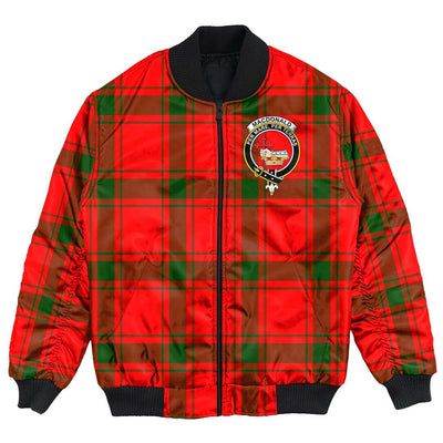 Clan MacDonald of Sleat Tartan Crest Bomber Jacket