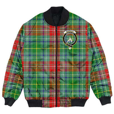Clan Muirhead Tartan Crest Bomber Jacket