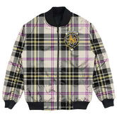 Clan MacPherson Dress Ancient Tartan Crest Bomber Jacket YW15 MacPherson Dress Ancient Tartan Tartan Bomber Jacket