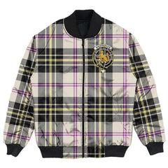 Clan MacPherson Dress Ancient Tartan Crest Bomber Jacket YW15 MacPherson Dress Ancient Tartan Tartan Bomber Jacket
