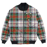 Clan MacDuff Dress Ancient Tartan Crest Bomber Jacket NK63 MacDuff Dress Ancient Tartan Tartan Bomber Jacket