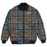Clan MacDuff Hunting Ancient Tartan Crest Bomber Jacket MK39 MacDuff Hunting Ancient Tartan Tartan Bomber Jacket