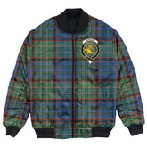 Clan Nicolson Hunting Ancient Tartan Crest Bomber Jacket KA35 Nicolson Hunting Ancient Tartan Tartan Bomber Jacket
