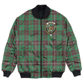 Clan MacKinnon Hunting Ancient Tartan Crest Bomber Jacket HJ57 MacKinnon Hunting Ancient Tartan Tartan Bomber Jacket
