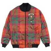 Clan MacNab Ancient Tartan Crest Bomber Jacket VD62 MacNab Ancient Tartan Tartan Bomber Jacket