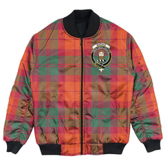 Clan MacNab Ancient Tartan Crest Bomber Jacket VD62 MacNab Ancient Tartan Tartan Bomber Jacket