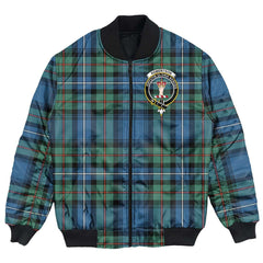 Clan Robertson Hunting Ancient Tartan Crest Bomber Jacket TF59 Robertson Hunting Ancient Tartan Tartan Bomber Jacket