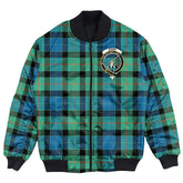 Clan Gunn Ancient Tartan Crest Bomber Jacket JU53 Gunn Ancient Tartan Tartan Bomber Jacket
