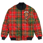Clan Hay Modern Tartan Crest Bomber Jacket BN42 Hay Modern Tartan Tartan Bomber Jacket