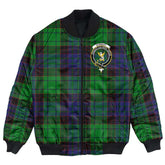 Clan Stewart Old Modern Tartan Crest Bomber Jacket PW49 Stewart Old Modern Tartan Tartan Bomber Jacket