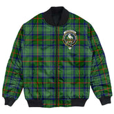 Clan Cranstoun Tartan Crest Bomber Jacket ZF50 Cranstoun Tartan Tartan Bomber Jacket