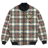 Clan Stewart Dress Ancient Tartan Crest Bomber Jacket EN37 Stewart Dress Ancient Tartan Tartan Bomber Jacket