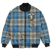 Clan Napier Ancient Tartan Crest Bomber Jacket YP94 Napier Ancient Tartan Tartan Bomber Jacket