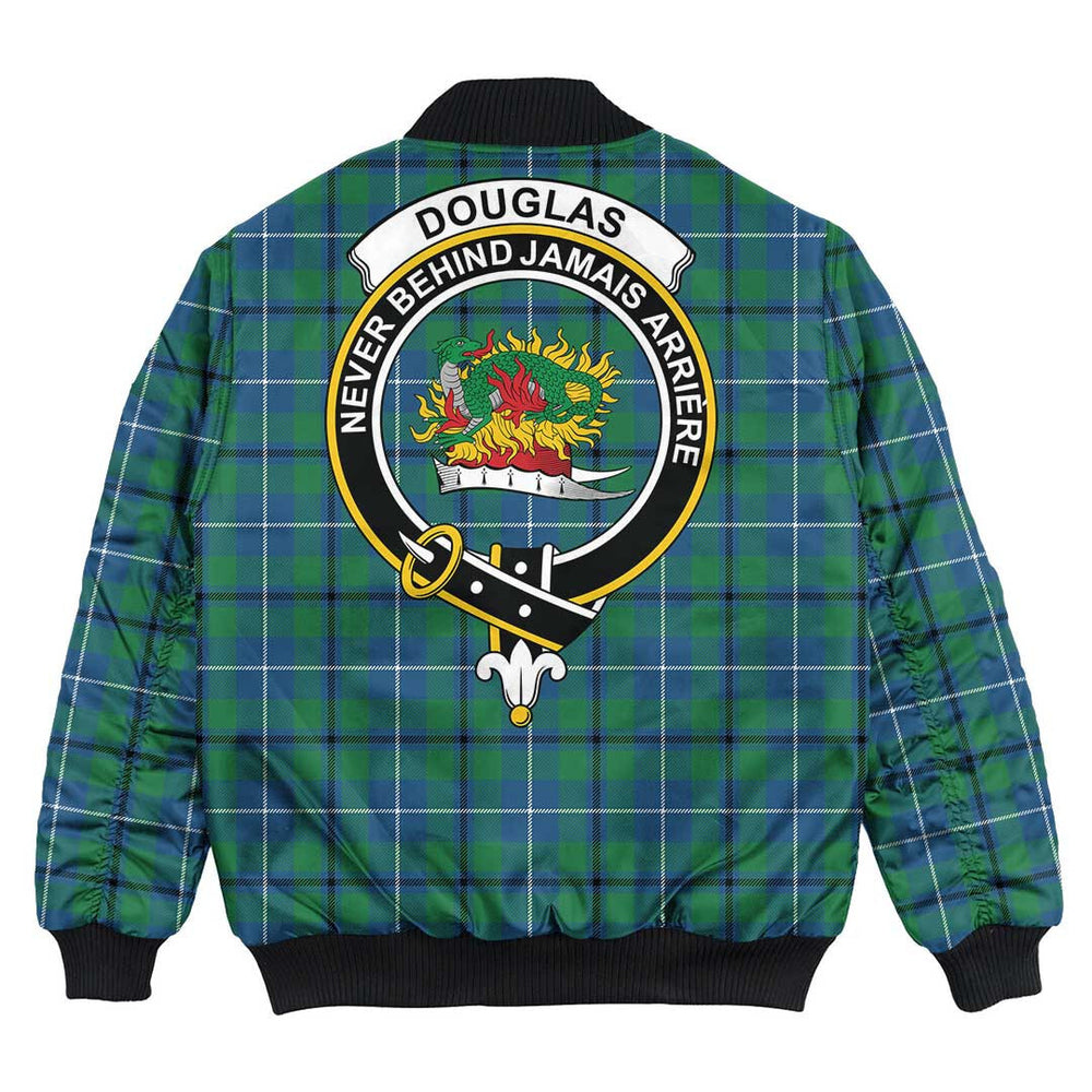 Clan Douglas Ancient Tartan Crest Bomber Jacket VI19 Douglas Ancient Tartan Tartan Bomber Jacket