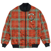Clan Morrison Red Ancient Tartan Crest Bomber Jacket JU28 Morrison Red Ancient Tartan Tartan Bomber Jacket