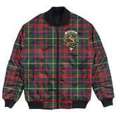 Clan MacKintosh Hunting Modern Tartan Crest Bomber Jacket LW27 MacKintosh Hunting Modern Tartan Tartan Bomber Jacket