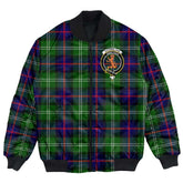 Clan Sutherland Modern Tartan Crest Bomber Jacket BA73 Sutherland Modern Tartan Tartan Bomber Jacket
