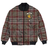 Clan Nicolson Hunting Weathered Tartan Crest Bomber Jacket KD98 Nicolson Hunting Weathered Tartan Tartan Bomber Jacket