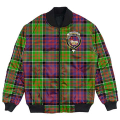 Clan MacDonald of Clanranald Tartan Crest Bomber Jacket TU17 MacDonald of Clanranald Tartan Tartan Bomber Jacket