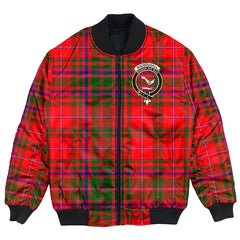 Clan MacDougall Modern Tartan Crest Bomber Jacket IH64 MacDougall Modern Tartan Tartan Bomber Jacket