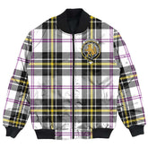 Clan MacPherson Dress Modern Tartan Crest Bomber Jacket JP29 MacPherson Dress Modern Tartan Tartan Bomber Jacket