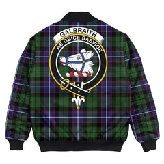 Clan Galbraith Modern Tartan Crest Bomber Jacket DT25 Galbraith Modern Tartan Tartan Bomber Jacket