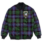 Clan Galbraith Modern Tartan Crest Bomber Jacket DT25 Galbraith Modern Tartan Tartan Bomber Jacket