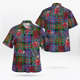 Clan Carnegie Ancient Tartan Scottish Lion Hawaiian Shirt RT38 Carnegie Ancient Tartan Tartan Hawaii Shirt