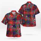 Clan Fraser Lovat Modern Tartan Scottish Lion Hawaiian Shirt YN11 Fraser Lovat Modern Tartan Tartan Hawaii Shirt