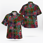 Clan Cochrane Modern Tartan Scottish Lion Hawaiian Shirt NL65 Cochrane Modern Tartan Tartan Hawaii Shirt