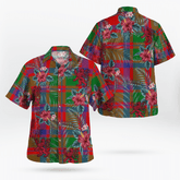 Clan MacKintosh Modern Tartan Scottish Lion Hawaiian Shirt SU68 MacKintosh Modern Tartan Tartan Hawaii Shirt
