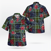 Clan Colquhoun Tartan Scottish Lion Hawaiian Shirt QR88 Colquhoun Tartan Tartan Hawaii Shirt