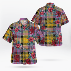 Clan Culloden Ancient Tartan Scottish Lion Hawaiian Shirt FI59 Culloden Ancient Tartan Tartan Hawaii Shirt