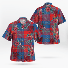 Clan Galloway Red Tartan Scottish Lion Hawaiian Shirt EP94 Galloway Red Tartan Tartan Hawaii Shirt