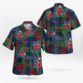 Clan Gunn Tartan Scottish Lion Hawaiian Shirt QU42 Gunn Tartan Tartan Hawaii Shirt