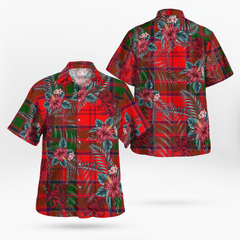 Clan Grant Modern Tartan Scottish Lion Hawaiian Shirt RZ43 Grant Modern Tartan Tartan Hawaii Shirt