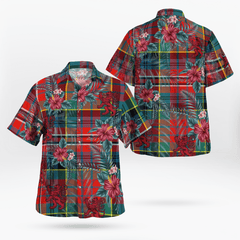 Clan MacPherson Ancient Tartan Scottish Lion Hawaiian Shirt NJ23 MacPherson Ancient Tartan Tartan Hawaii Shirt