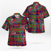 Clan Gow (or McGouan) Tartan Scottish Lion Hawaiian Shirt XG13 Gow (or McGouan) Tartan Tartan Hawaii Shirt